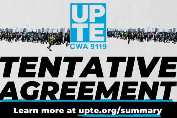UPTE-CWA Local 9119 Tentative Agreement