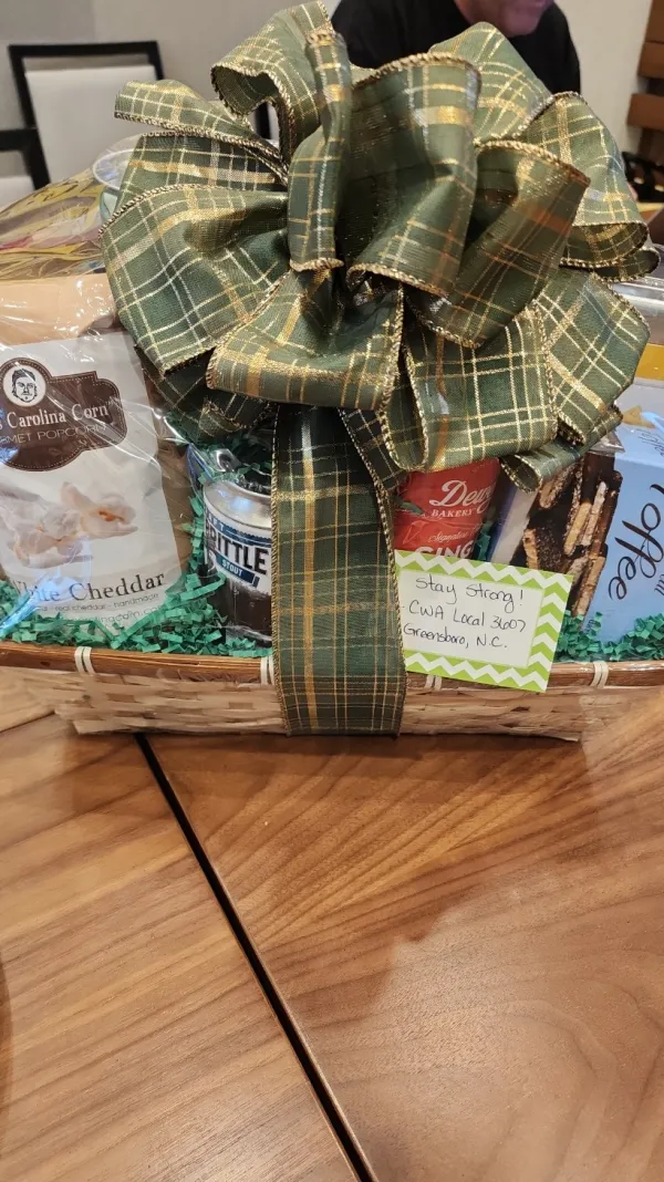 Gift Basket from Local 3607