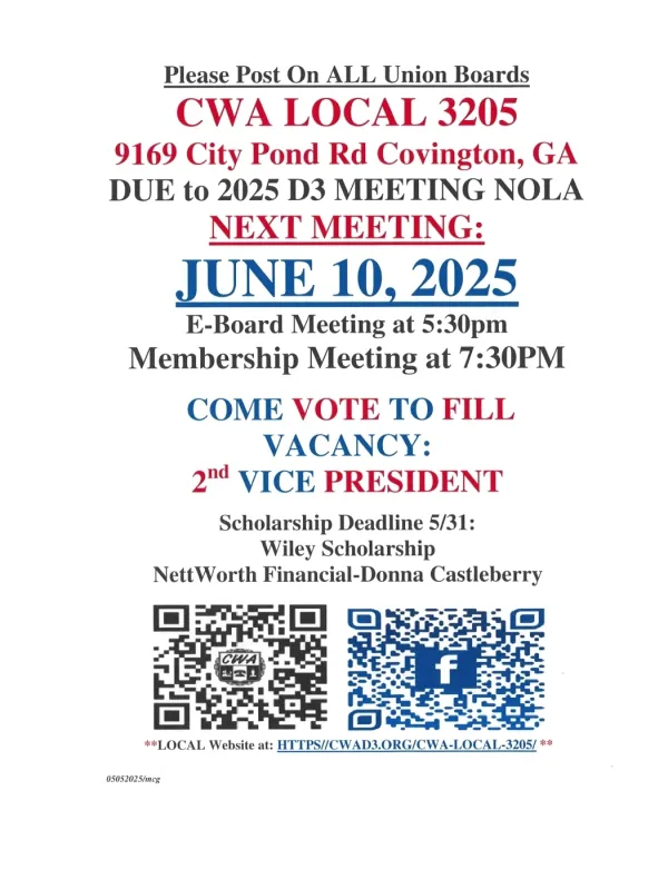 June flyer
