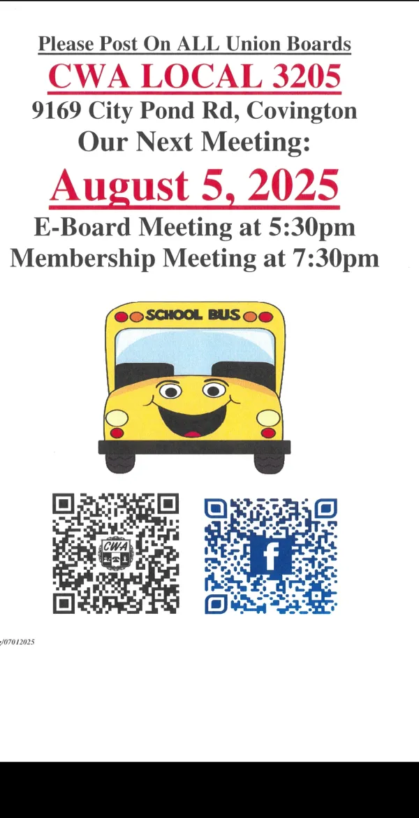 August meeting